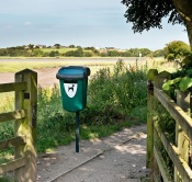 Retriever 50 Dog Waste Bin | Urban Furnishing | Power Bear By German Distribution