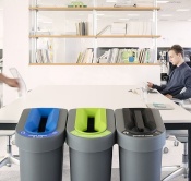 Galaxy Waste Segregation, Recycle And Litter Bin | Urban Furnishing | Power Bear By German Distribution
