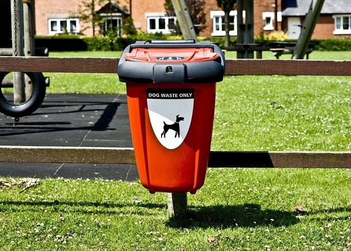 Dog Waste Bin | Urban Furnishing | Power Bear by German Distribution