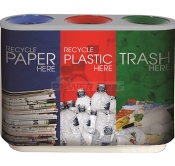 Frp Campus Trio - Recycling Bins | Power Bear By German Distribution Llc