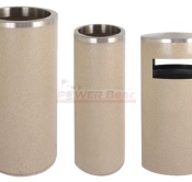 Matrix Metal Waste Containers | Power Bear By German Distribution