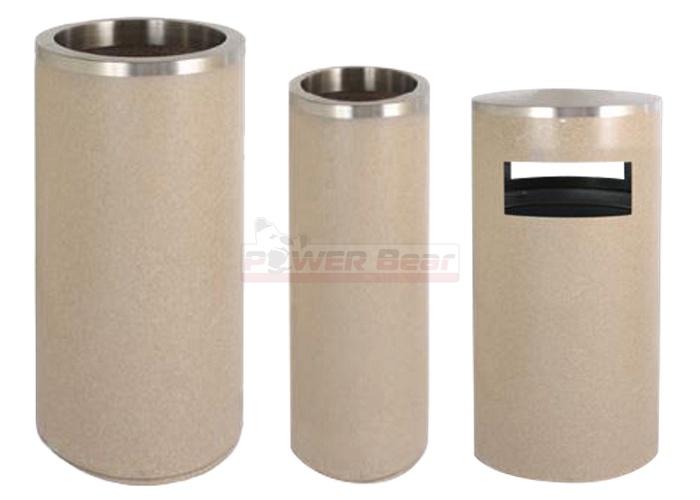 Matrix Metal Waste Containers | Power Bear by German Distribution