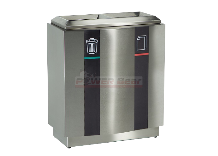 Verde Duo - Street Litter Bins | Power Bear by German Distribution