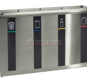 Verde Quattro - Street Litter Bins | Power Bear By German Distribution