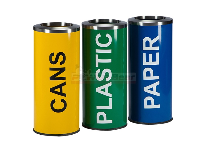 Yas Recycling Series of Trash Bin | Power Bear by German Distribution