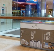 Frp Campus Trio - Recycling Bin | Power Bear By German Distribution Llc