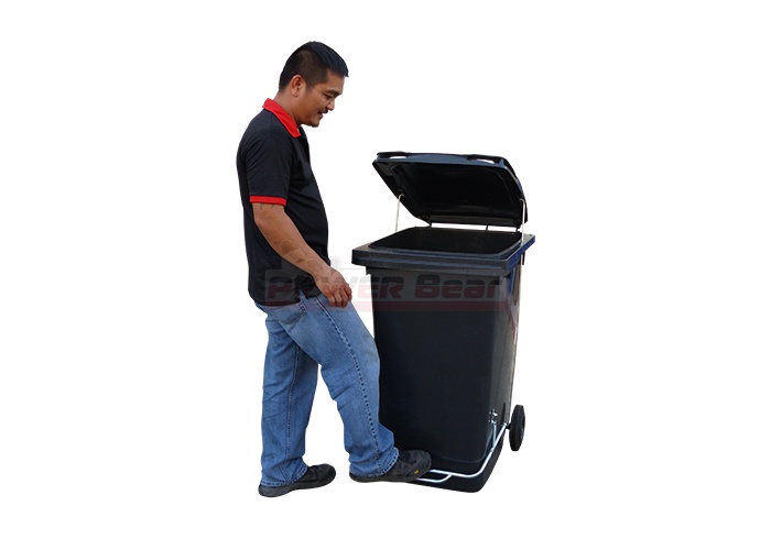 Recycling Bins - MGB Foot operated Pedal | Power Bear by German Distribution LLC