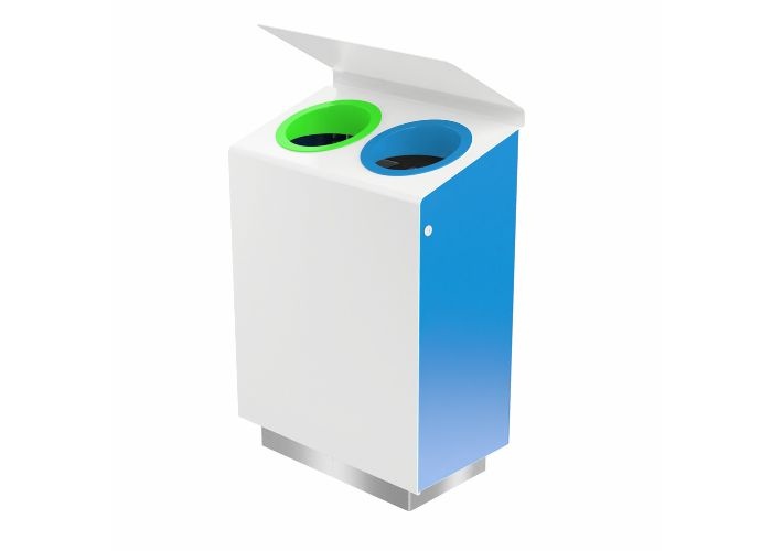 Urban Monk Recycling Litter Bins in UAE from POWER Bear